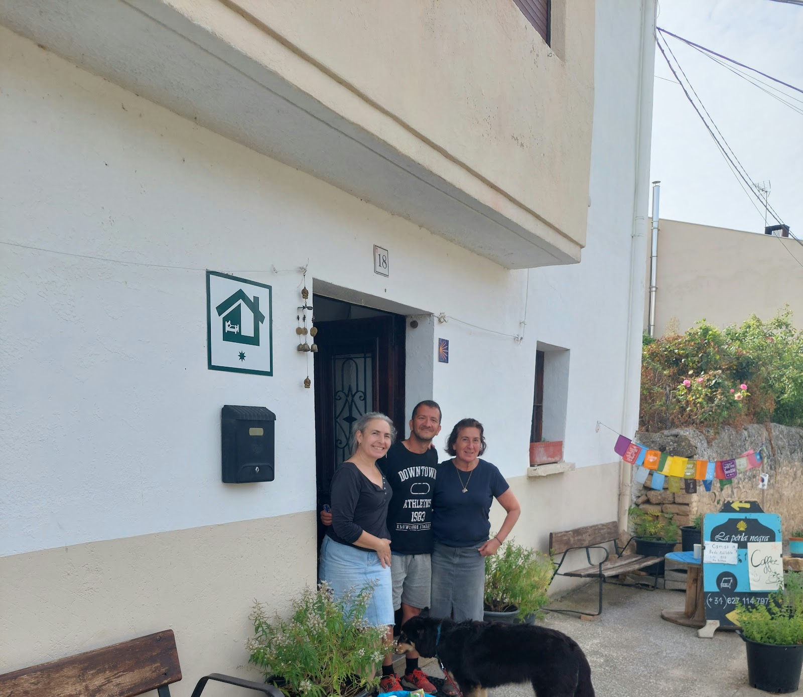 La Perla Negra, Perigrino lodging. photo 10, albergue accommodation in Azqueta on the Camino Frances