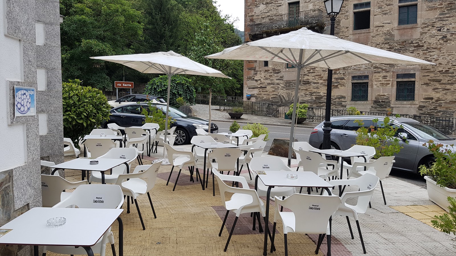 Hostal Costa Victoria, pension accommodation in Samos on the Camino Frances