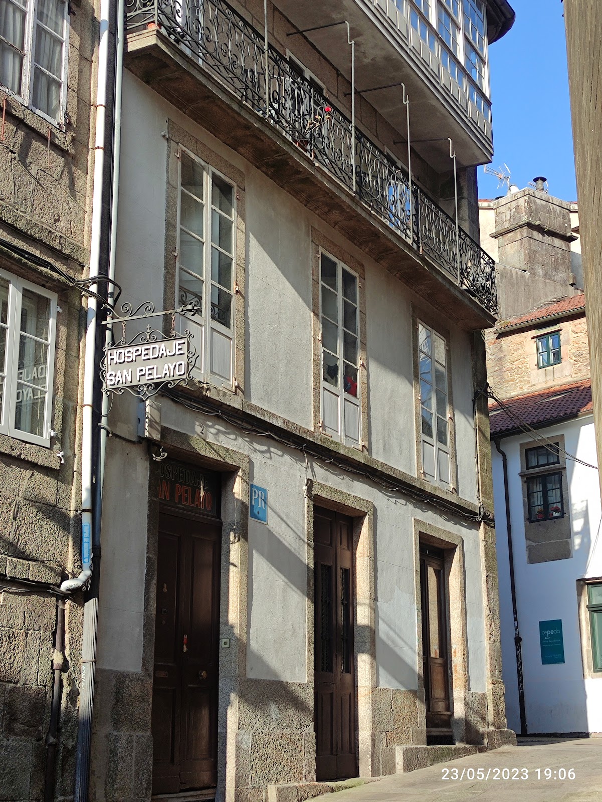 Hostal San Pelayo, pension accommodation in Santiago de Compostela on the Camino Frances