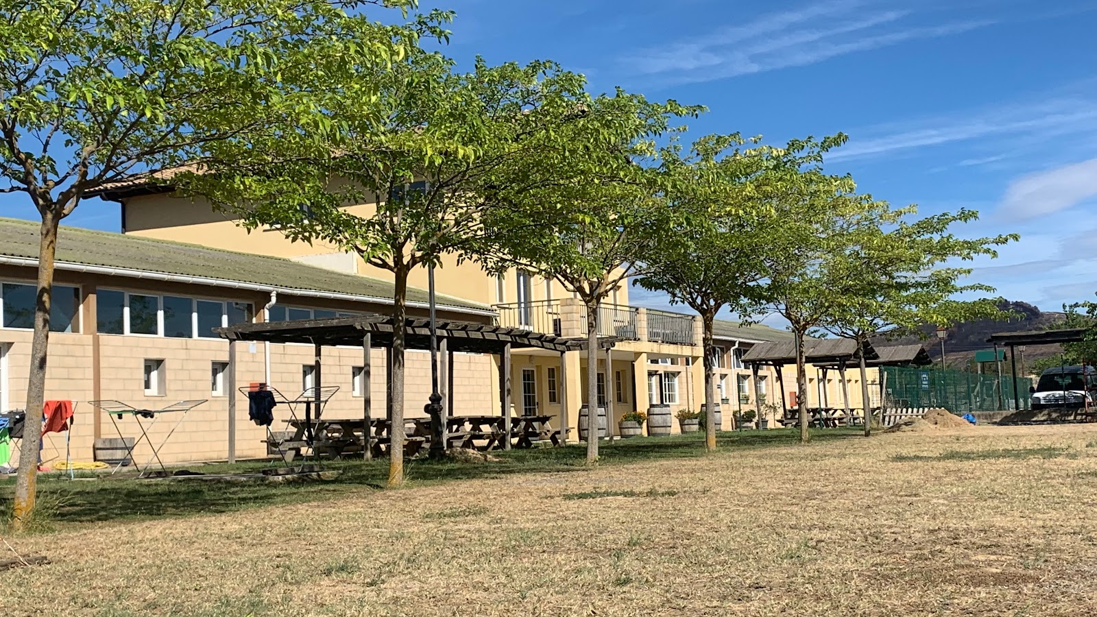 Camping El Real (Hostel), albergue accommodation in Puente La Reina / Gares on the Camino Frances