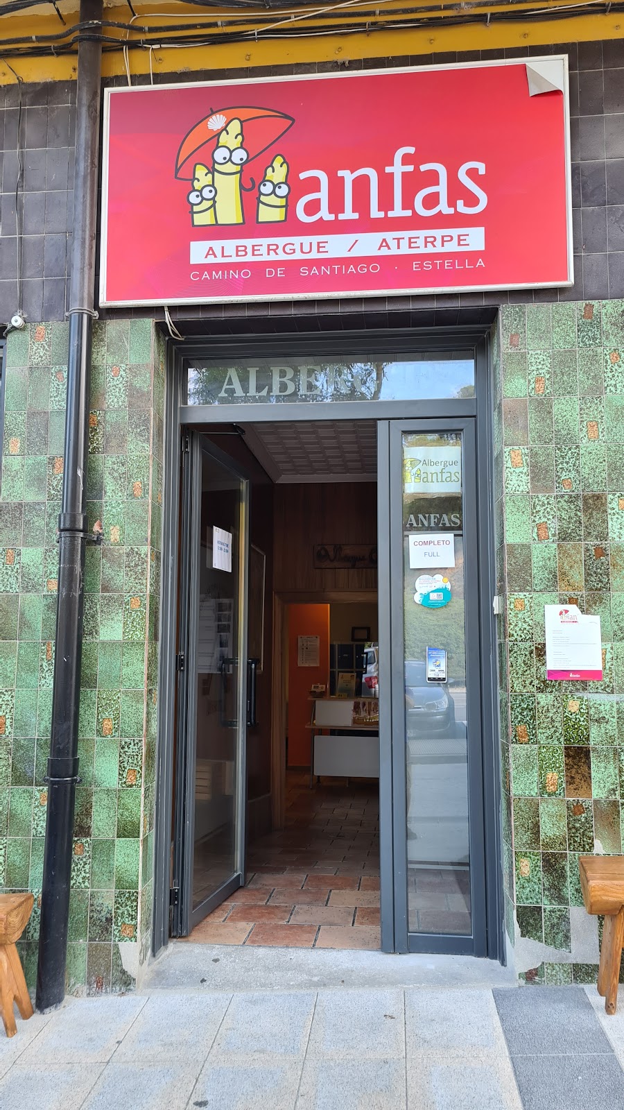 ALBERGUE ANFAS photo 8, albergue accommodation in Estella on the Camino Frances