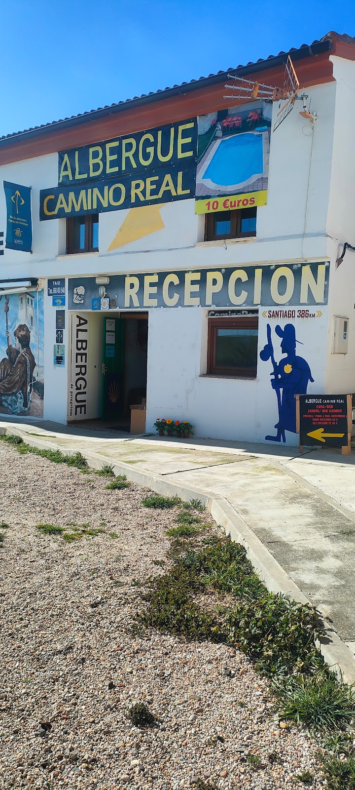 Albergue Camino Real, albergue accommodation in Calzadilla de la Cueza on the Camino Frances