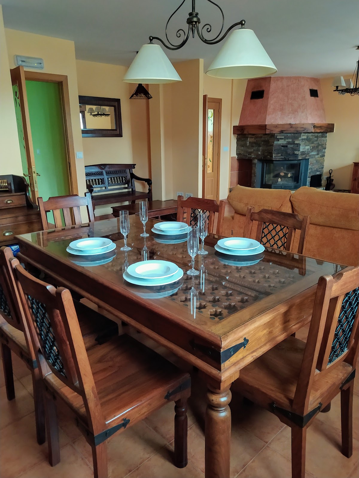 Casa Rural Fortaleza photo 9, apartment accommodation in Orbaneja Riopico on the Camino Frances