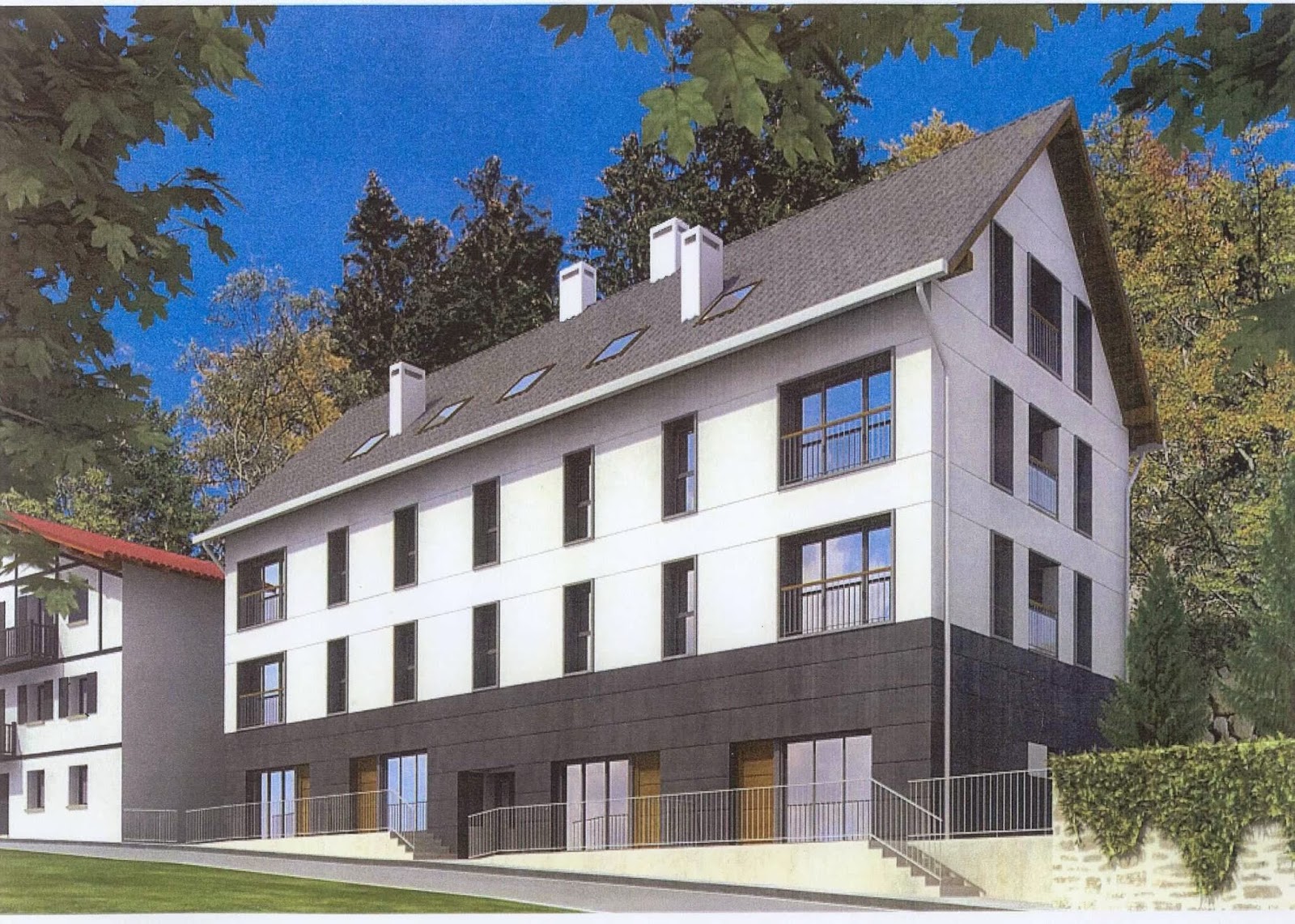 Apartamentos De Montaña Mendiola - Casa Ferran, apartment accommodation in Valcarlos on the Camino Frances