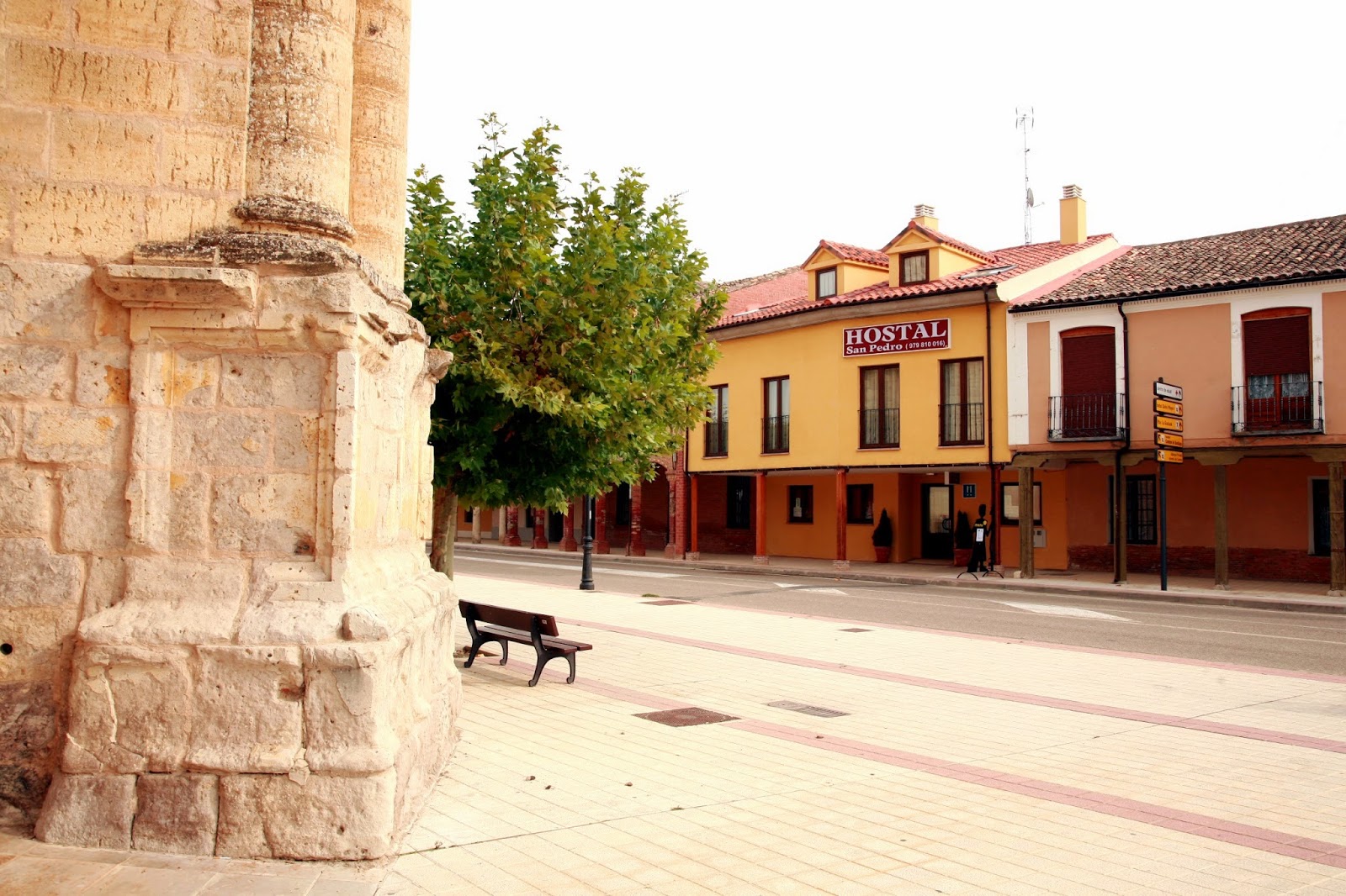 Hostal San Pedro, pension accommodation in Frómista on the Camino Frances