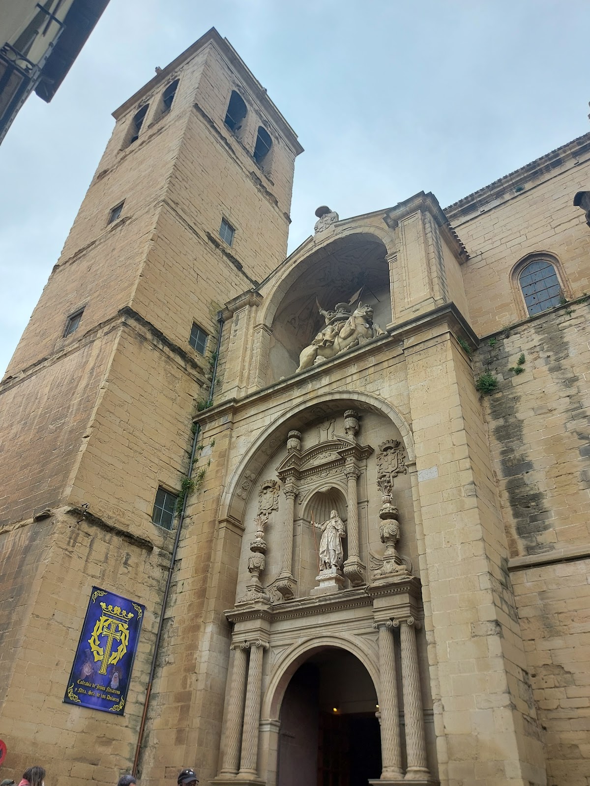 Church of Santiago el Real, albergue accommodation in Logroño on the Camino Frances