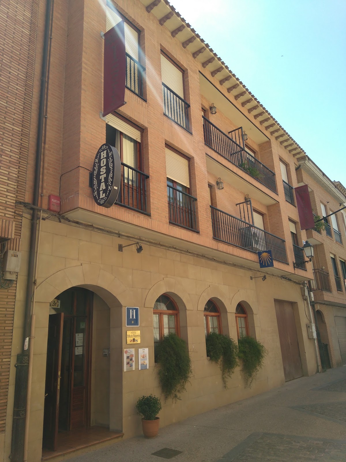 Hostal Villa de Navarrete photo 3, pension accommodation in Navarrete on the Camino Frances