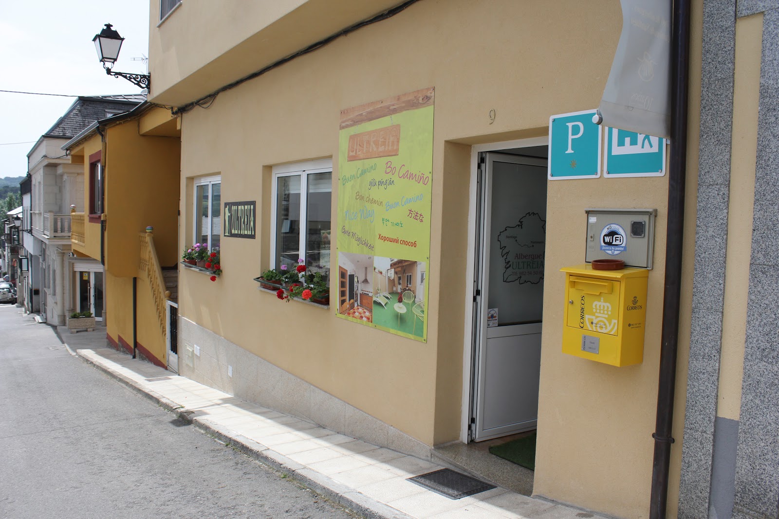 Albergue Ultreia, albergue accommodation in Portomarin on the Camino Frances