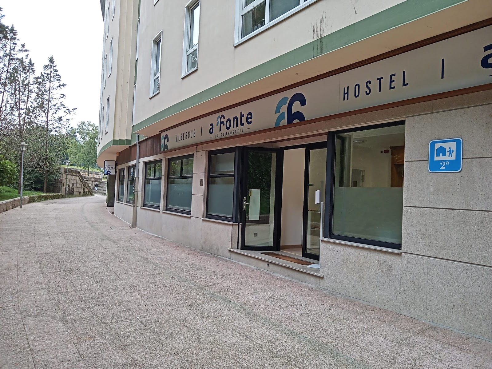 Albergue A Fonte de Compostela, albergue accommodation in Santiago de Compostela on the Camino Frances