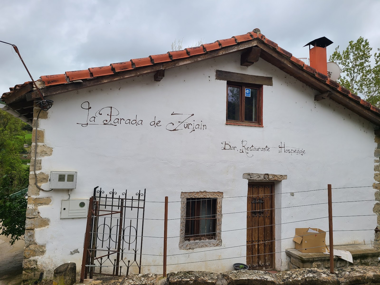 La Parada de Zuriain photo 7, albergue accommodation in Zuriain on the Camino Frances