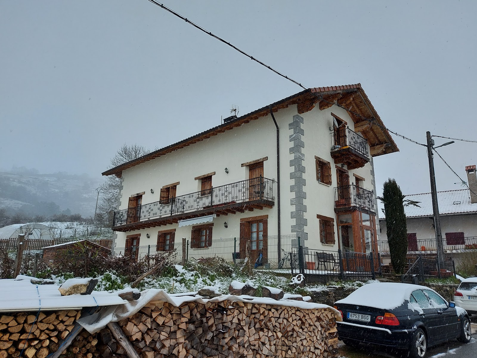 Casa Rural Lastur, pension accommodation in Biskarreta on the Camino Frances