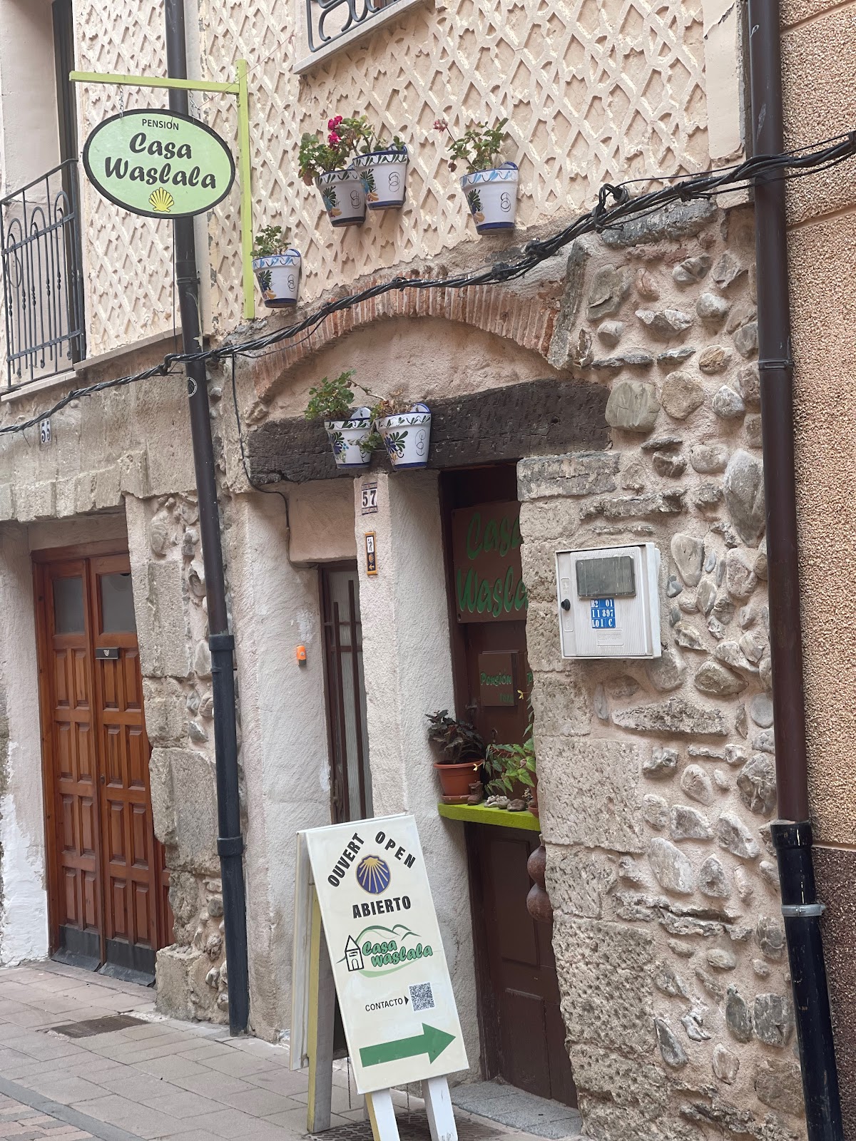 Casa waslala photo 9, pension accommodation in Belorado on the Camino Frances