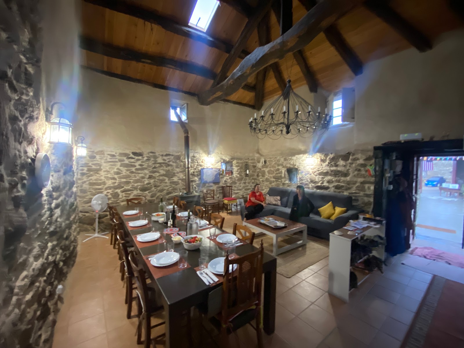 Casa Banderas photo 8, albergue accommodation in Vilachá on the Camino Frances