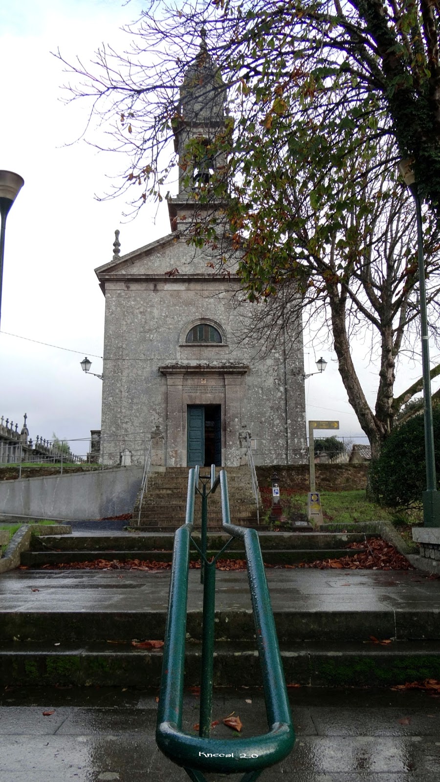 Lavacolla locality view on the Camino Frances route