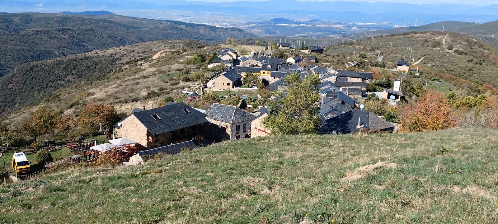 El Acebo locality view on the Camino Frances route