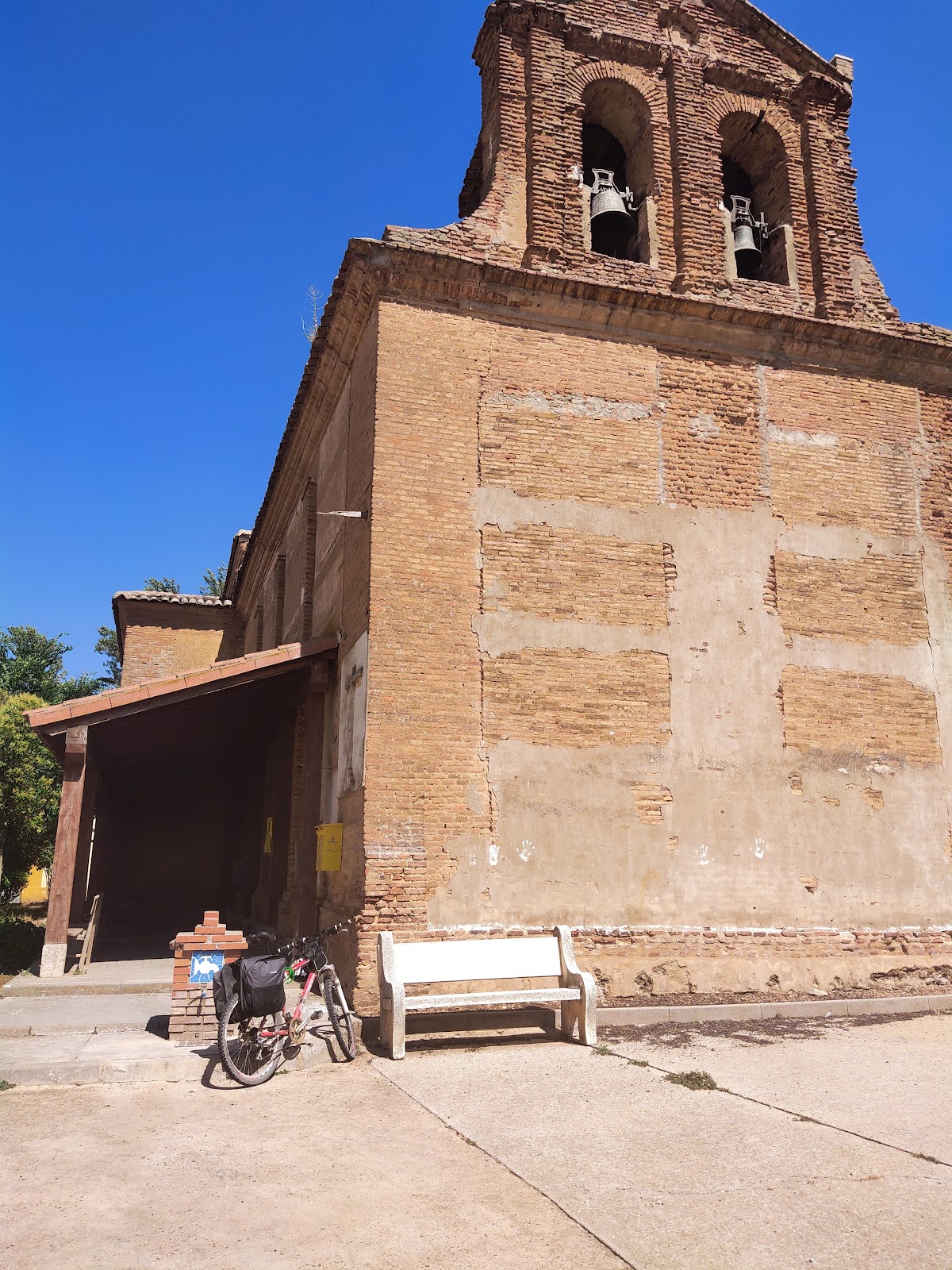 San Nicolás del Real Camino locality view on the Camino Frances route