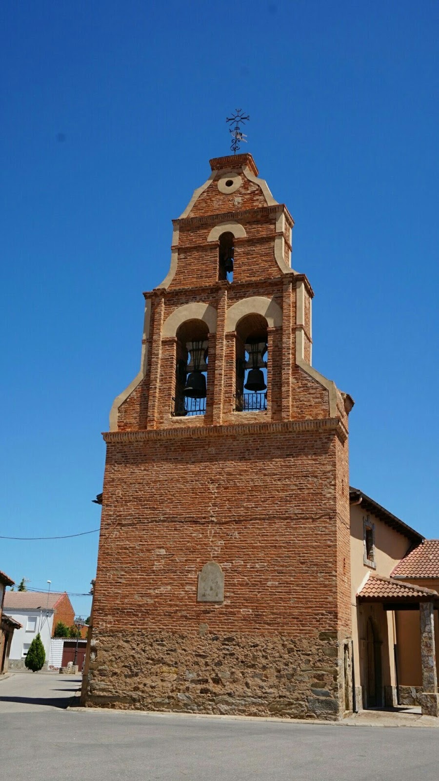 Villavante locality view on the Camino Frances route