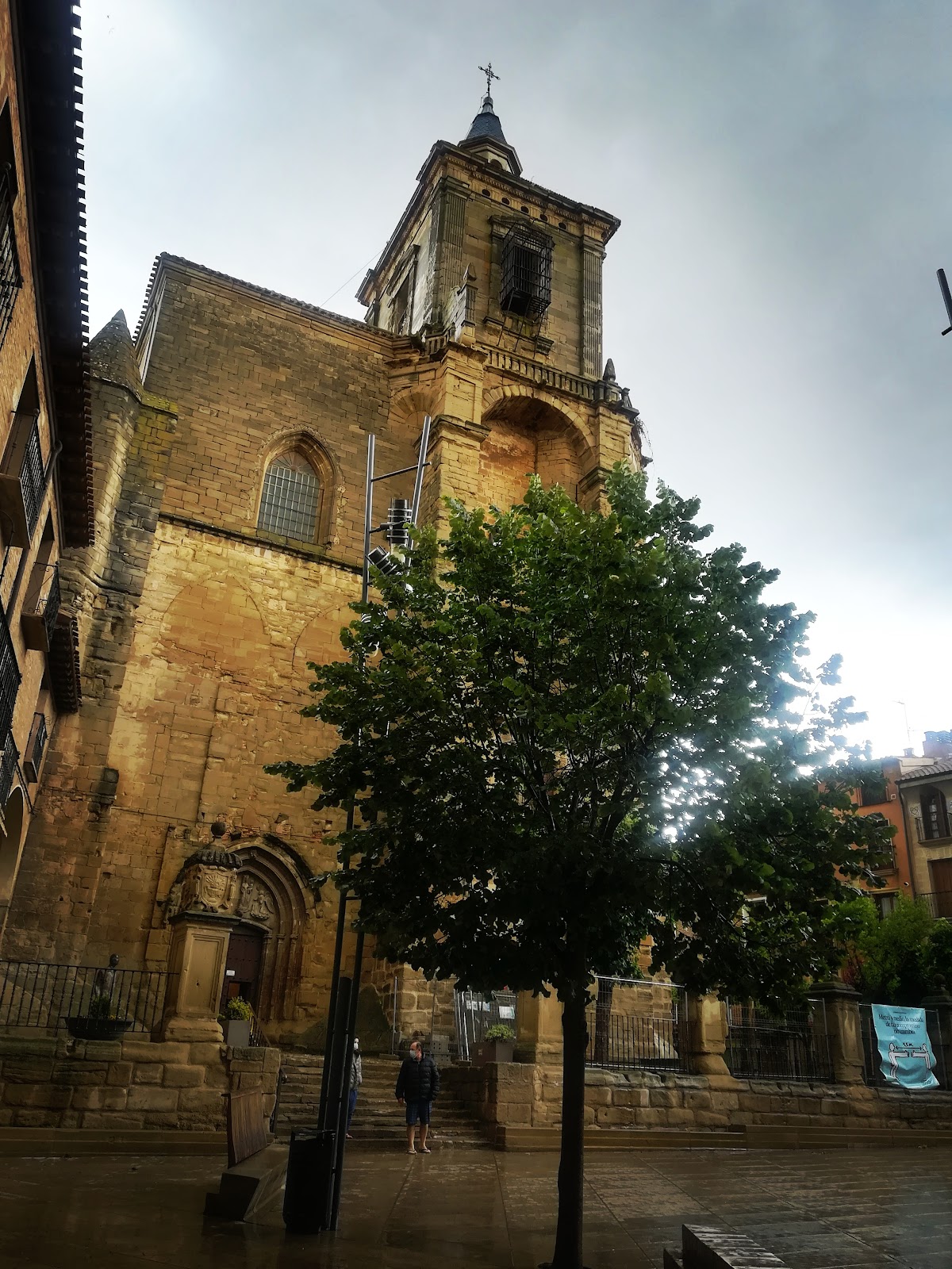 Viana locality view on the Camino Frances route