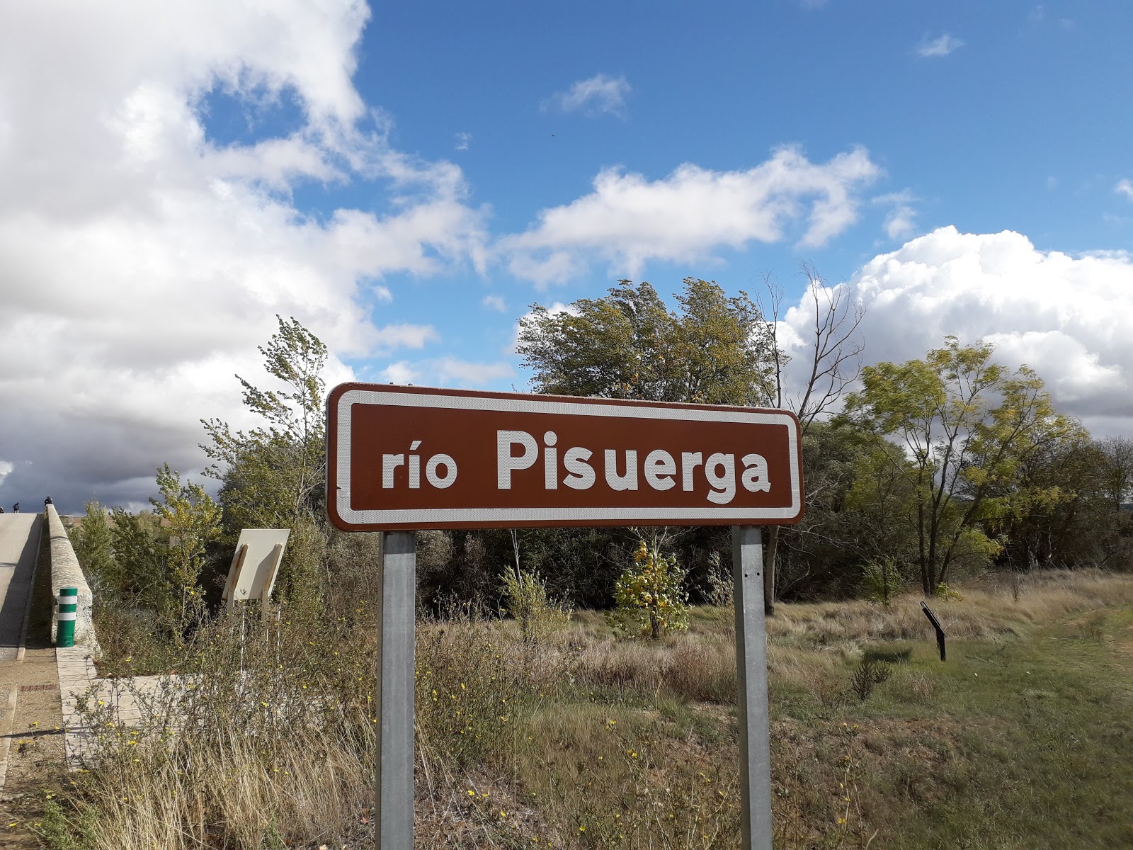 Itero de la Vega locality view on the Camino Frances route