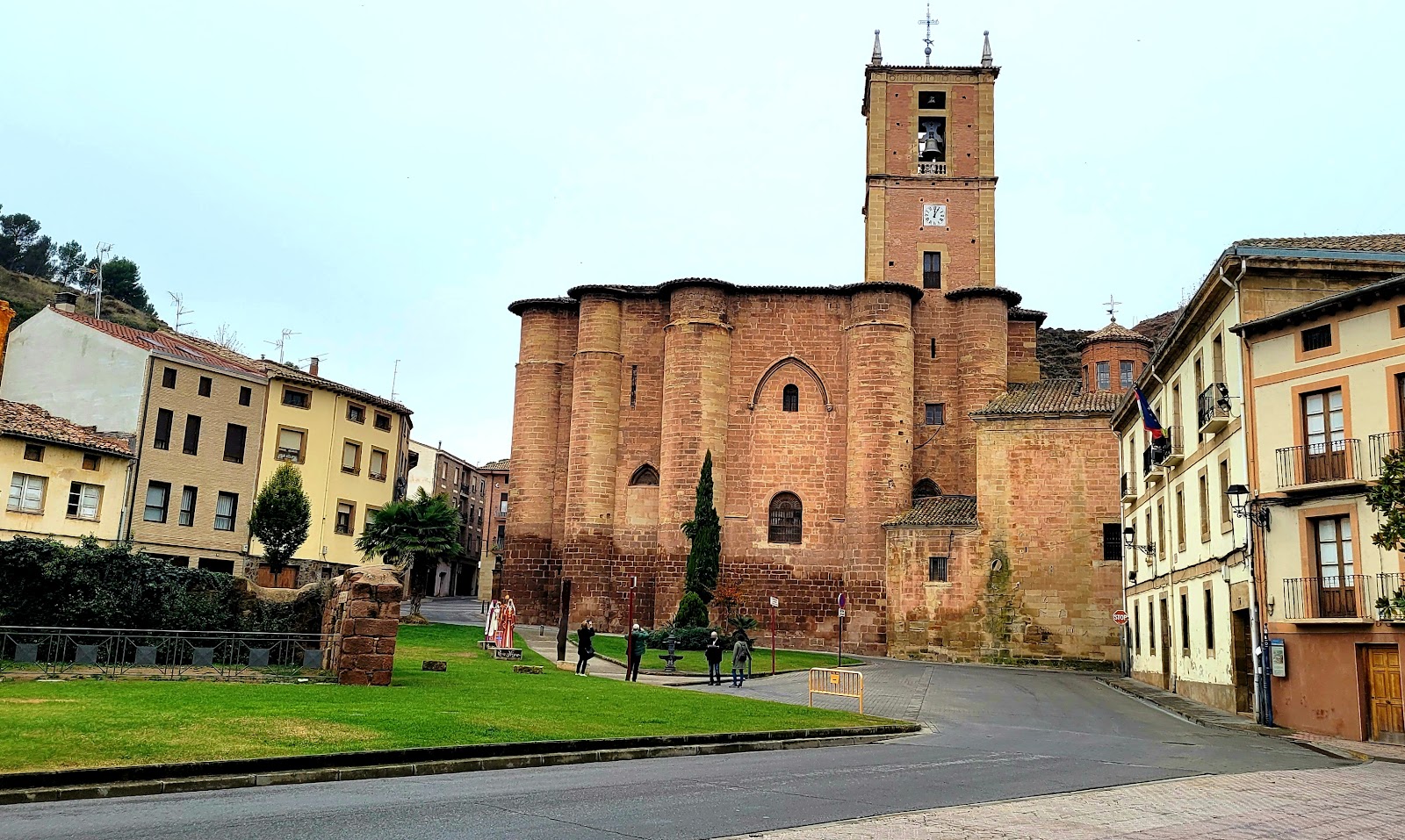 Nájera locality view on the Camino Frances route