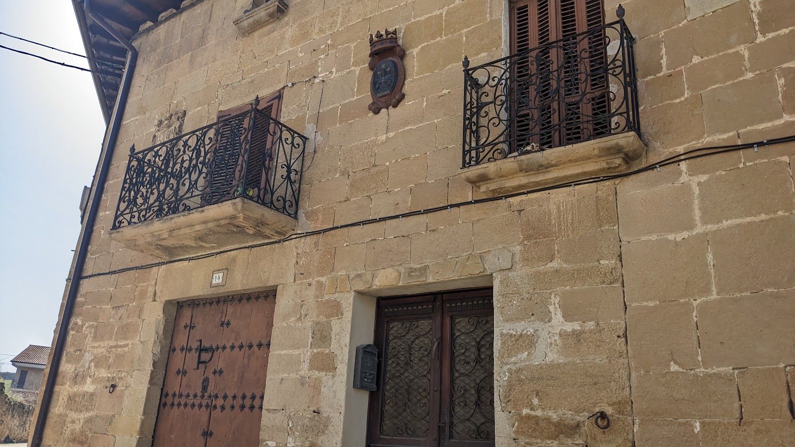 Lorca locality view on the Camino Frances route