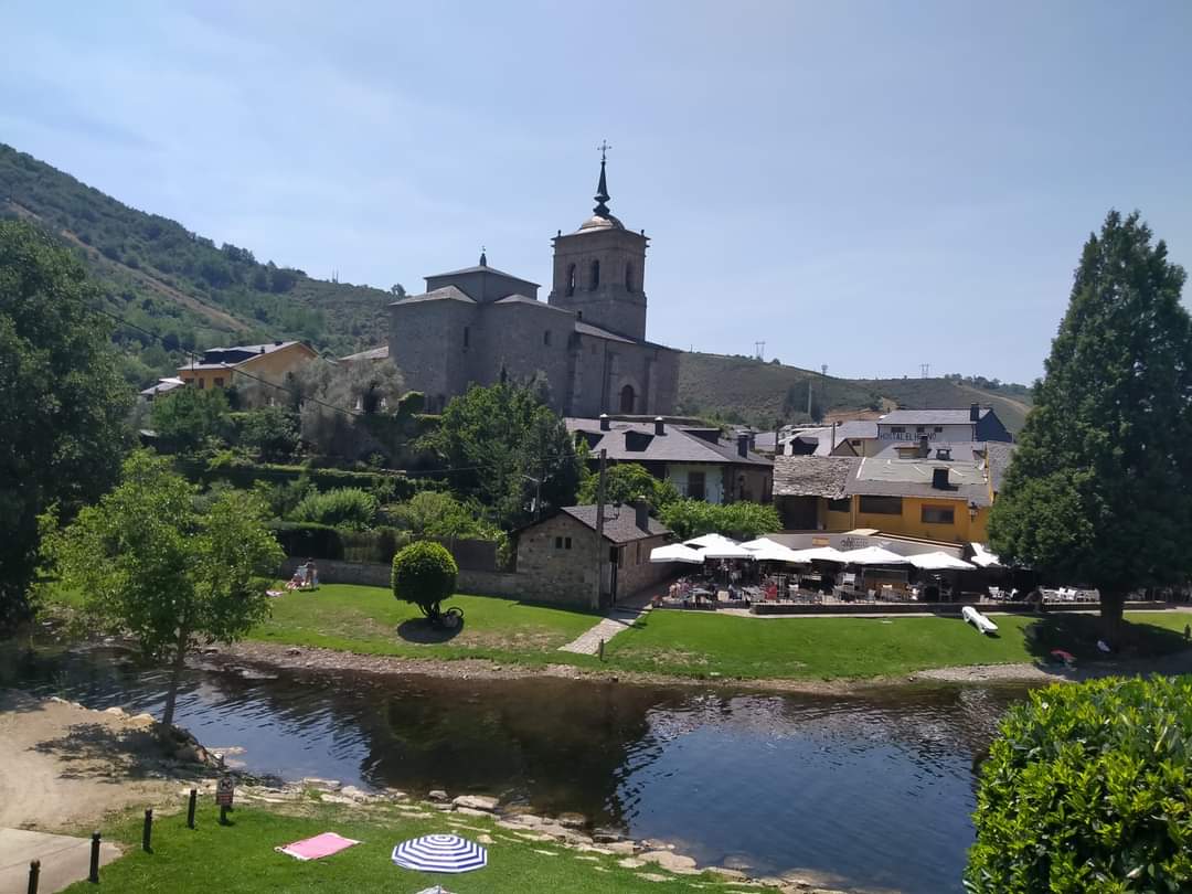 Molinaseca locality view on the Camino Frances route