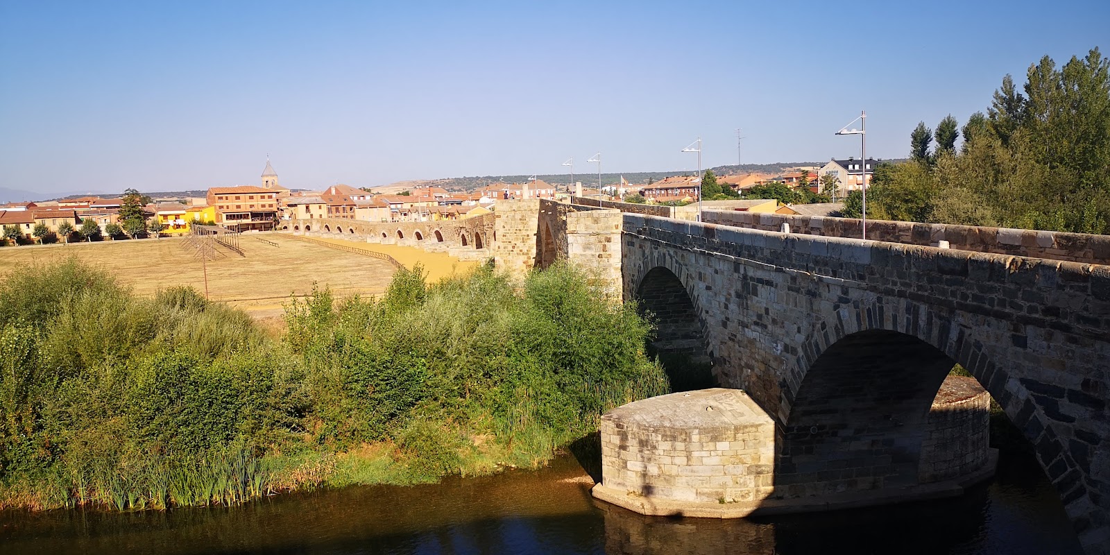 Hospital de Orbigo next-stage stop on the Camino Frances route