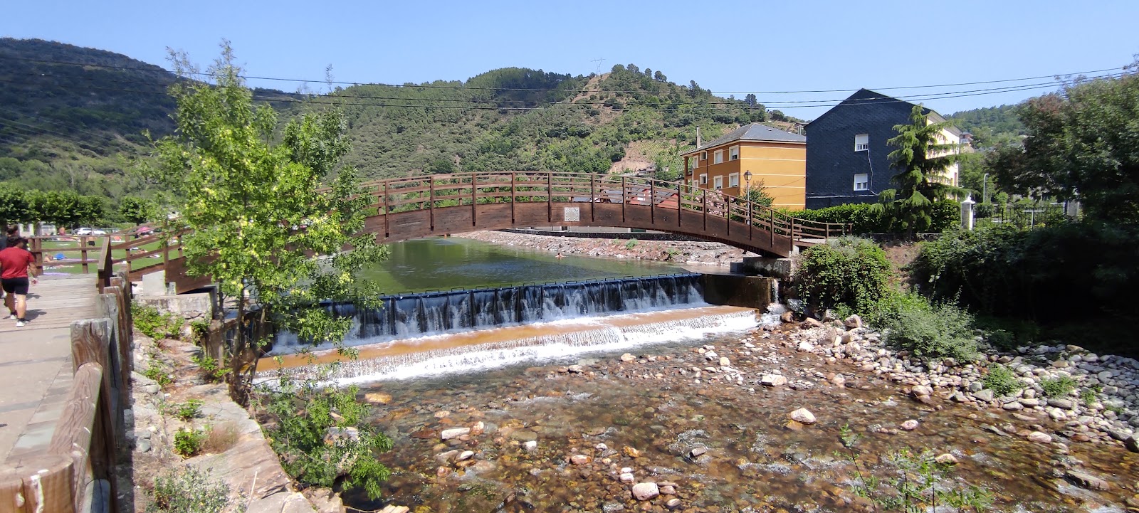 Villafranca del Bierzo locality view on the Camino Frances route