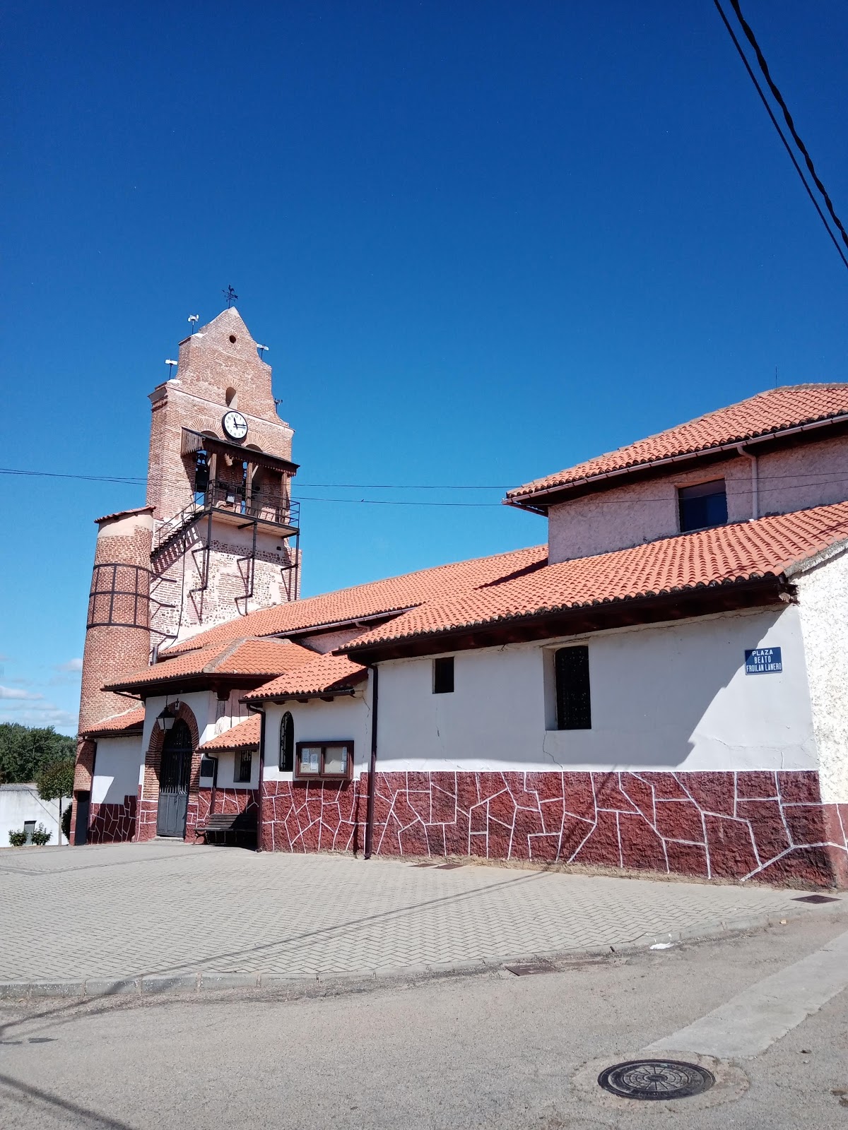 Villadangos del Páramo locality view on the Camino Frances route