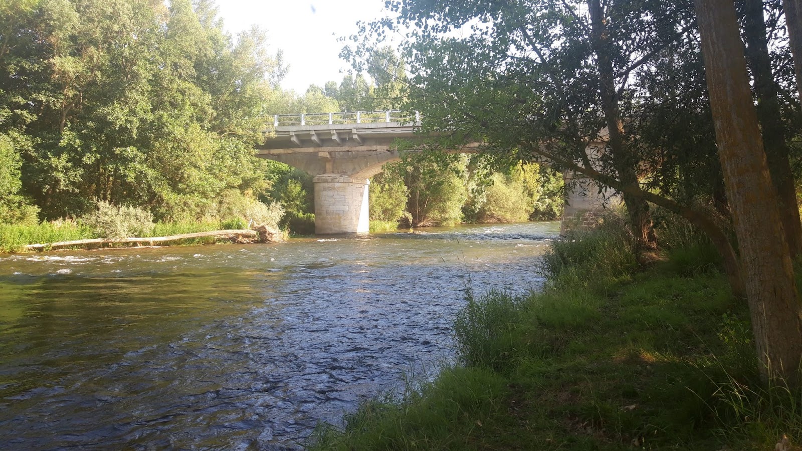 Puente Villarente locality view on the Camino Frances route