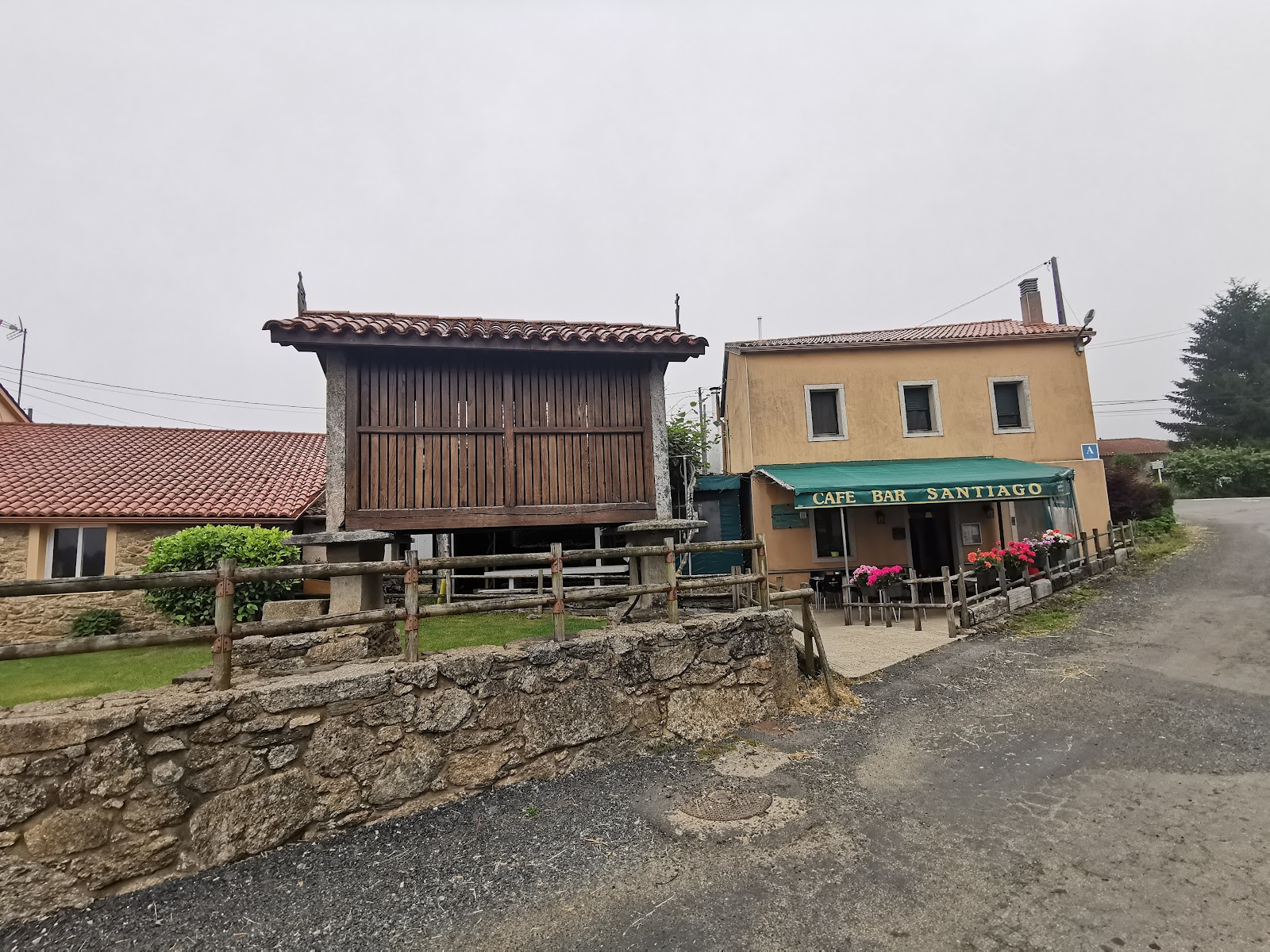 Castañeda locality view on the Camino Frances route