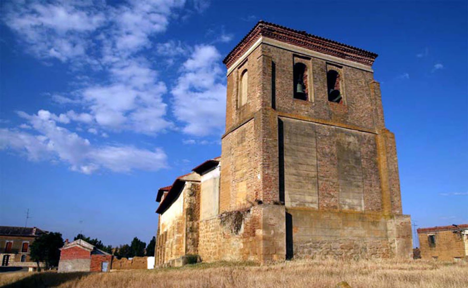 Villarmentero de Campos locality view on the Camino Frances route