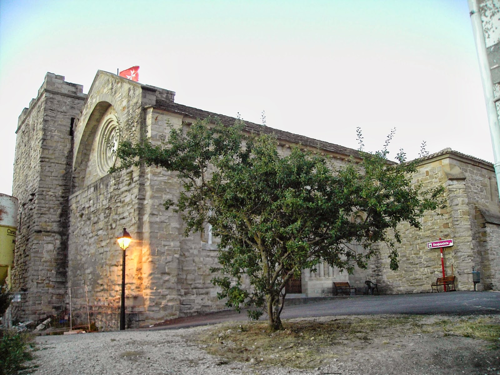 Cizur Menor locality view on the Camino Frances route