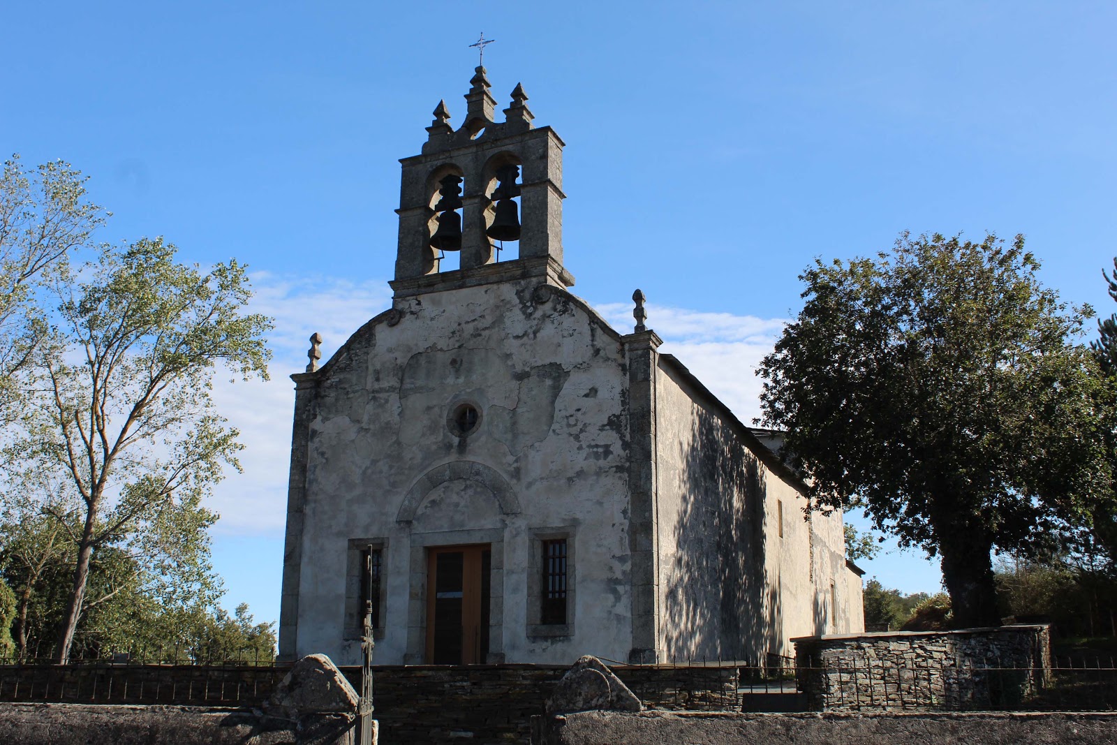 Calvor locality view on the Camino Frances route