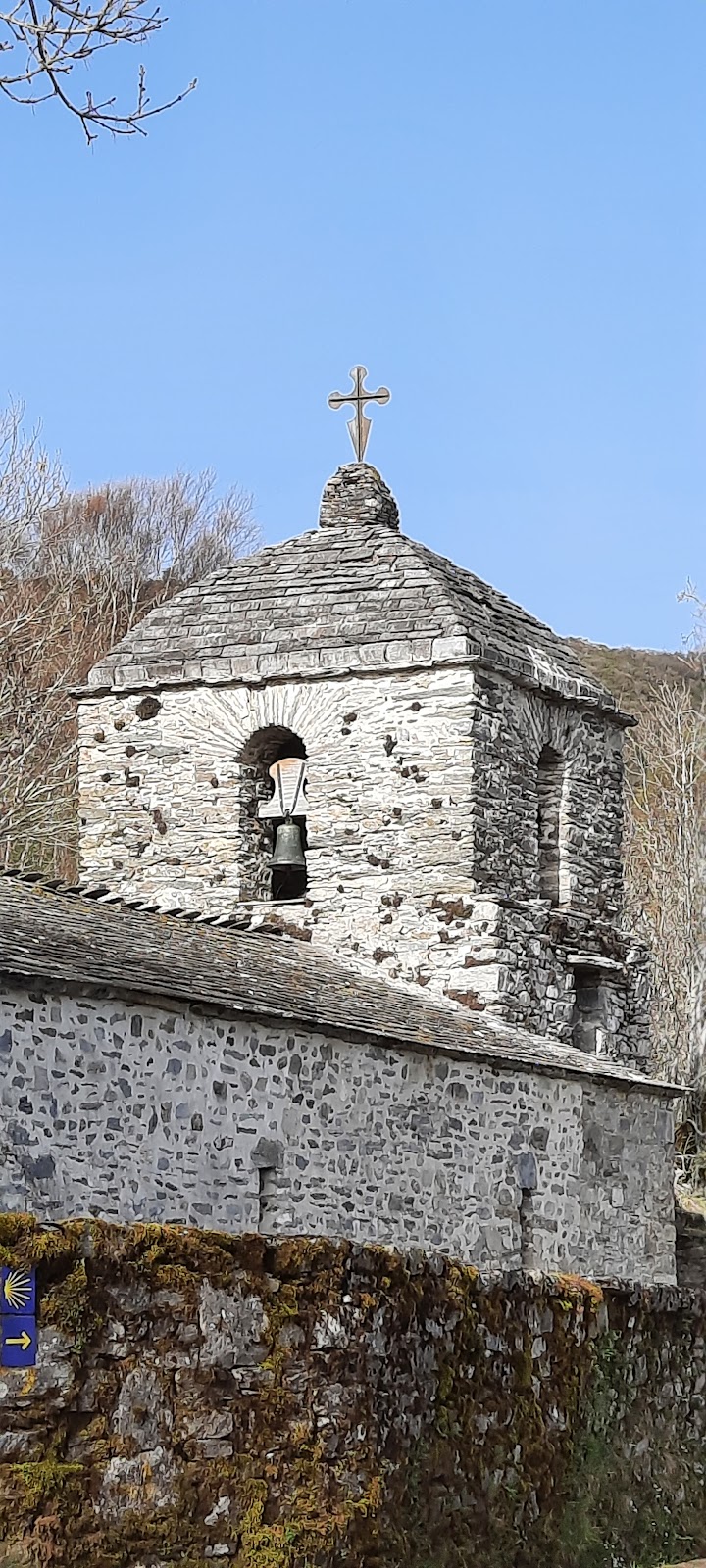 Hospital da Condesa locality view on the Camino Frances route
