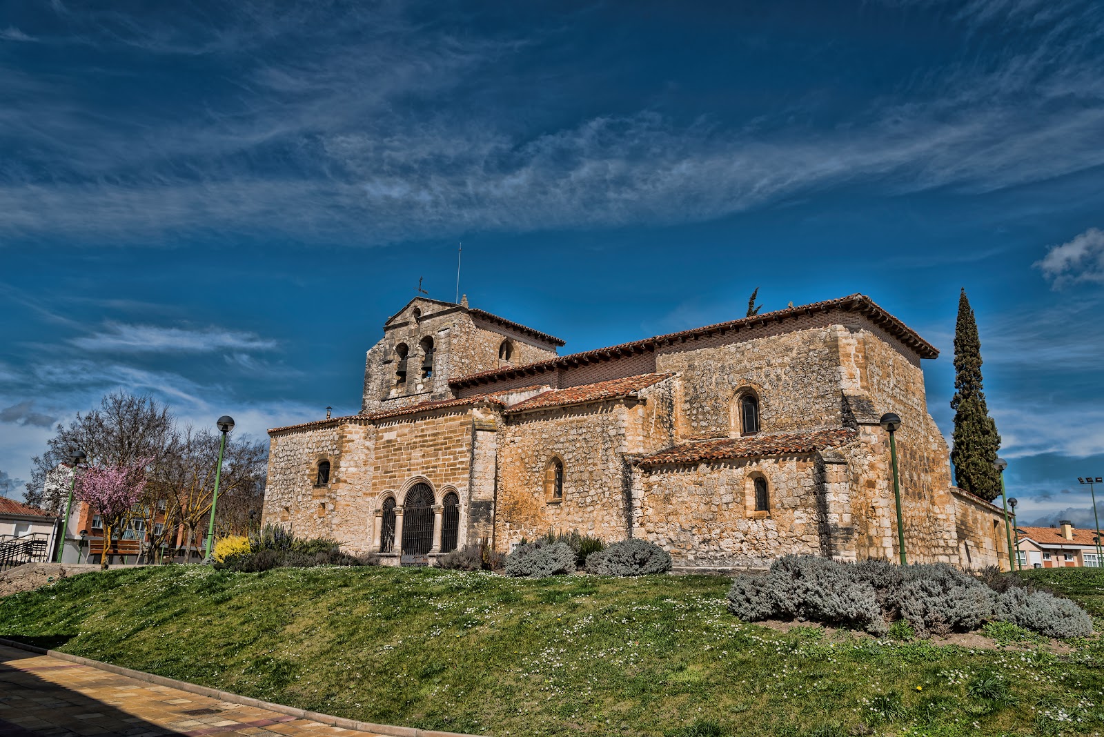 Orbaneja Riopico locality view on the Camino Frances route