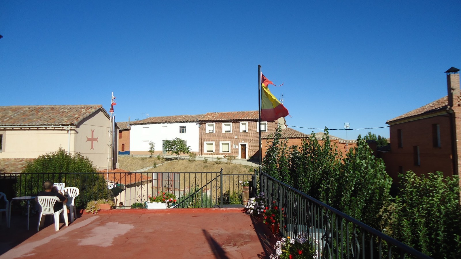 Terradillos de los Templarios locality view on the Camino Frances route