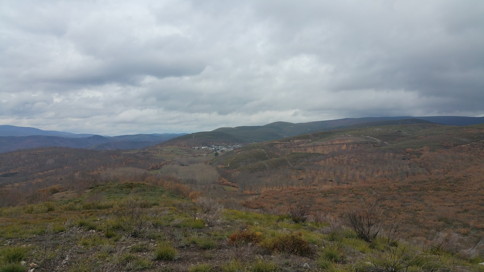 Pradela locality view on the Camino Frances route