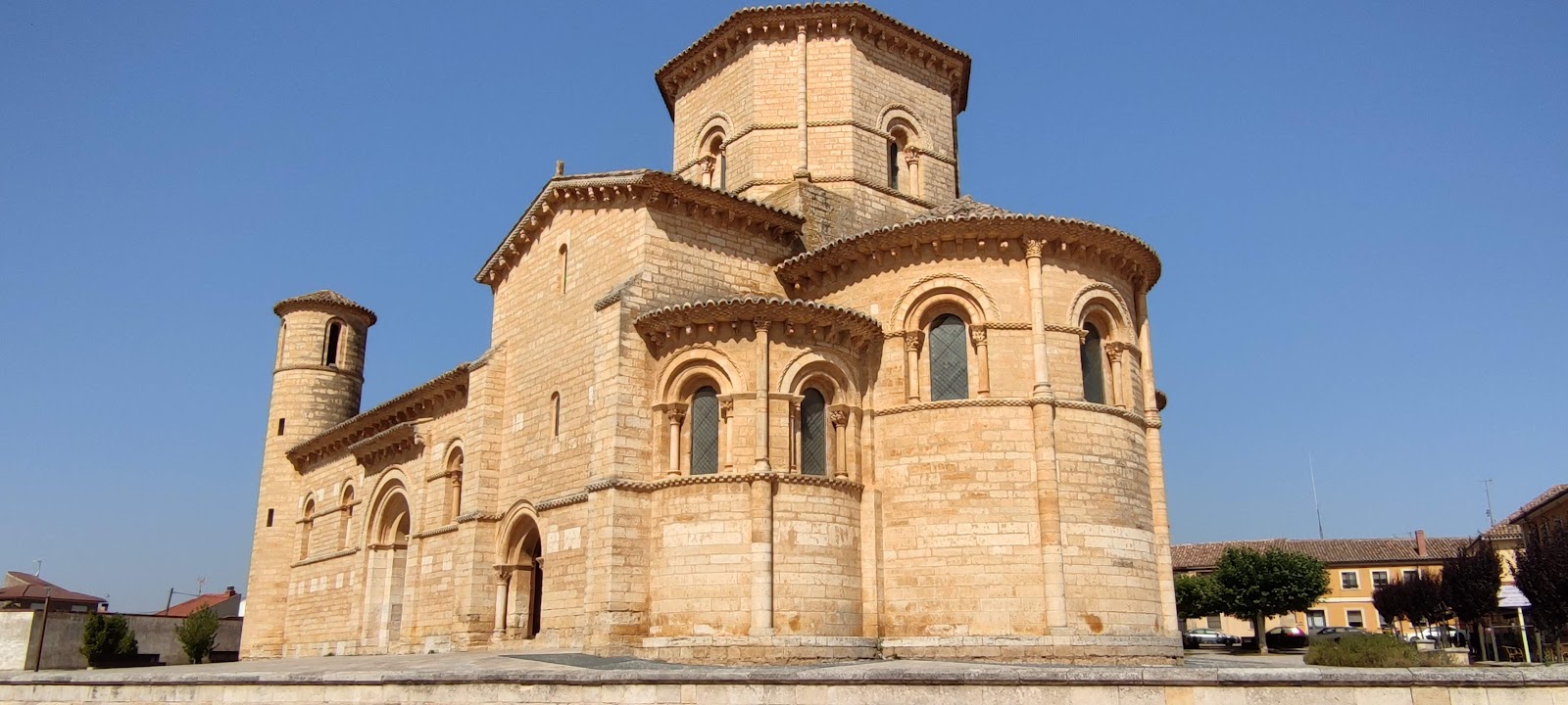 Frómista locality view on the Camino Frances route