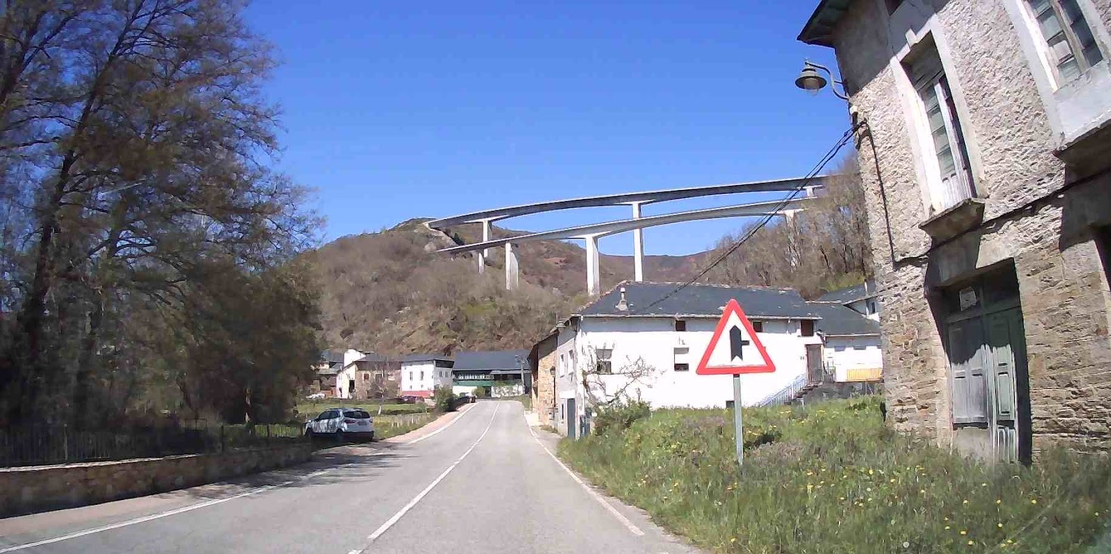 Ruitelán locality view on the Camino Frances route
