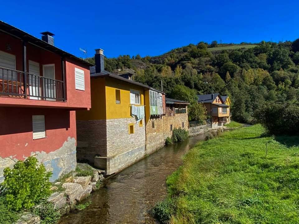 Ambasmestas locality view on the Camino Frances route