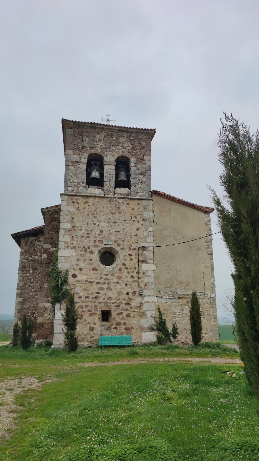 Espinosa del Camino locality view on the Camino Frances route