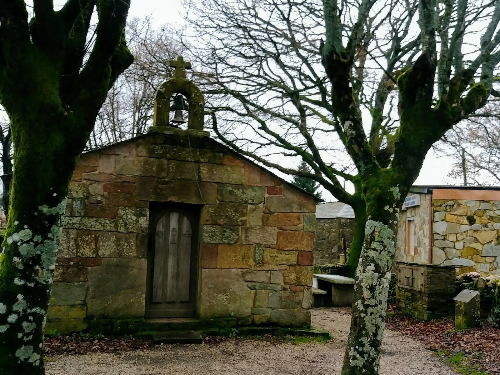 Ventas de Narón locality view on the Camino Frances route