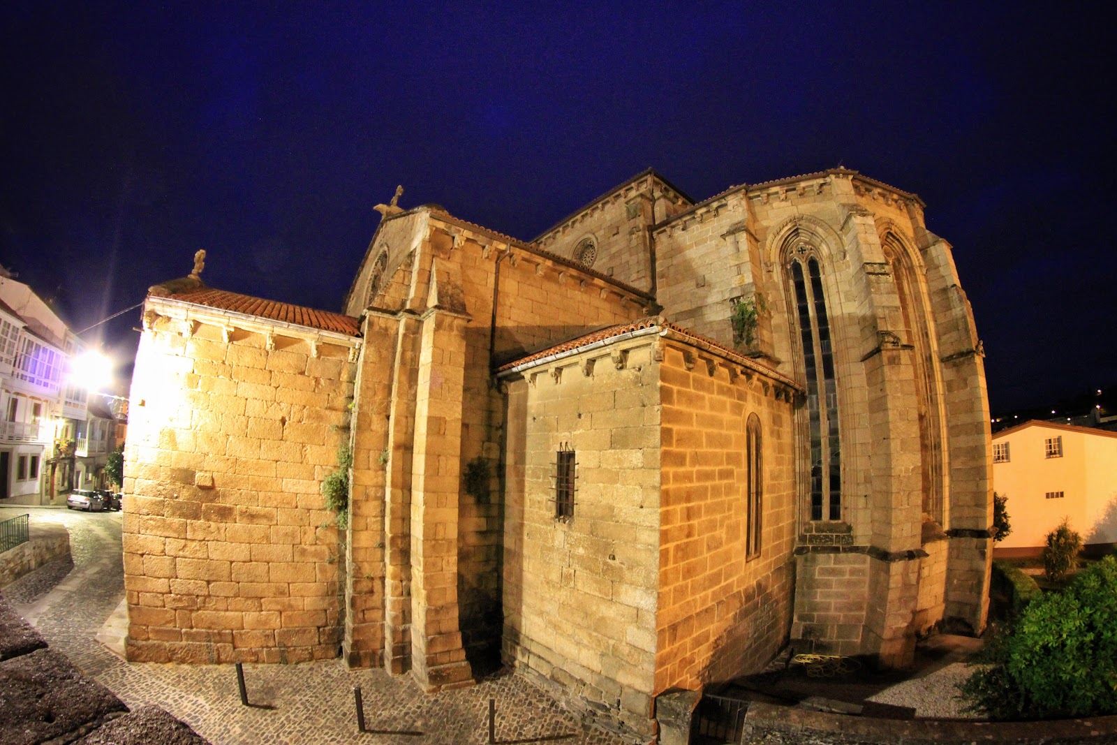 Betanzos locality view on the Camino Inglés route