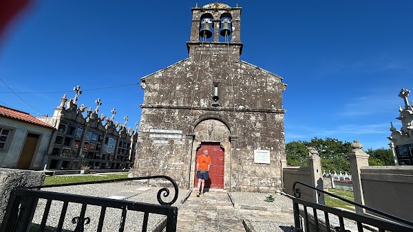 Santa Mariña locality view on the Camino Finisterre route