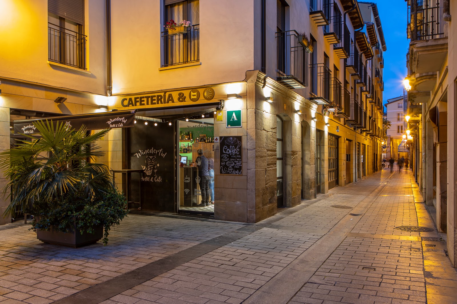 Winederful Hostel & Café photo 11, hostel accommodation in Logroño on the Camino Frances