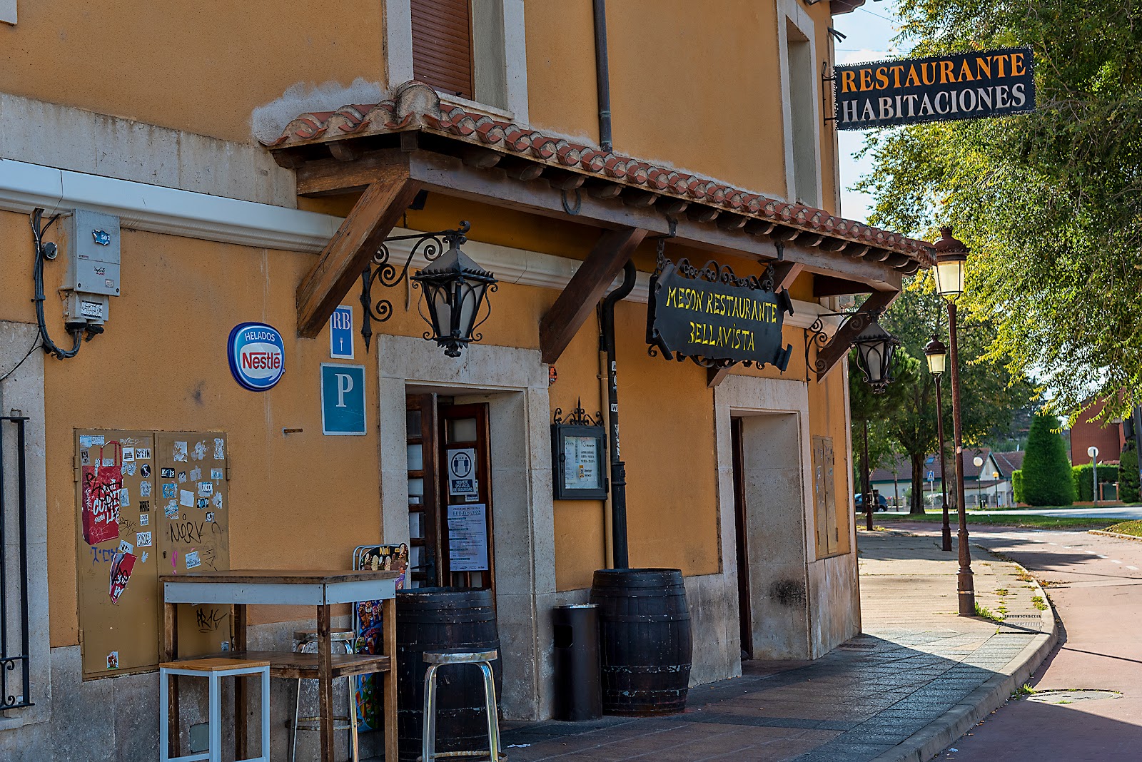 Restaurante Bella Vista, pension accommodation in Burgos on the Camino Frances