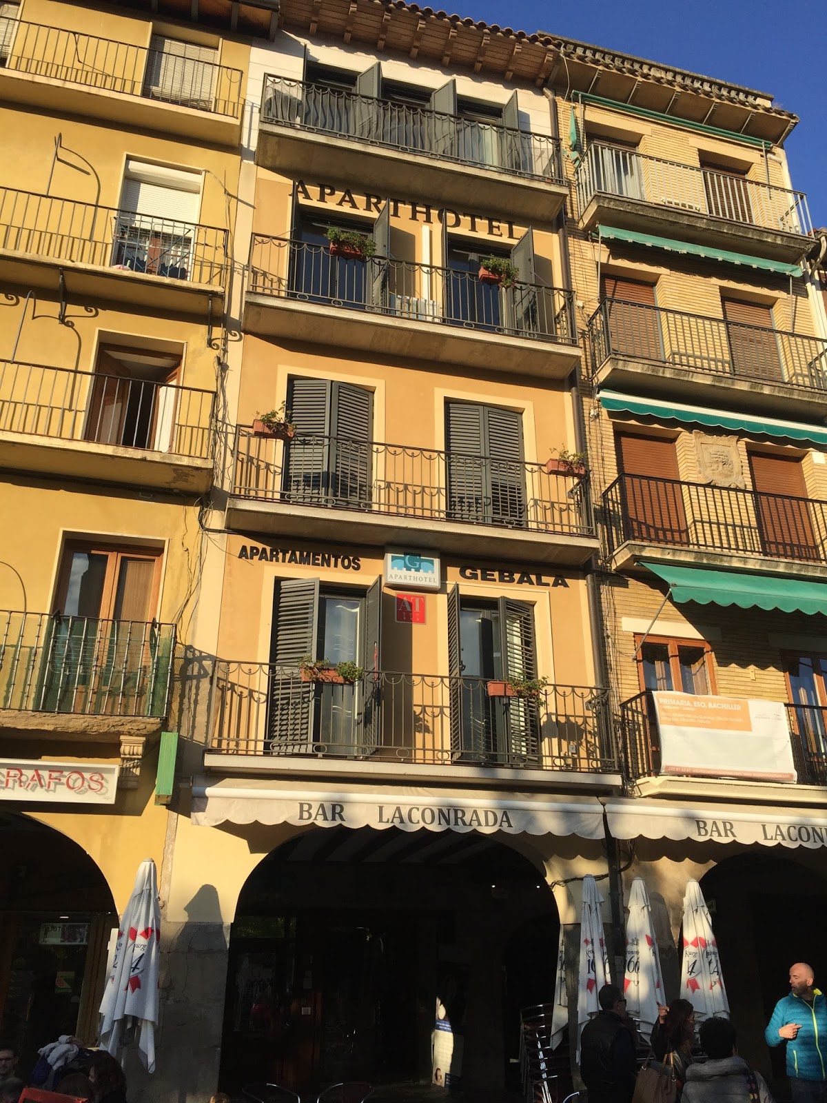 Apartamentos Gebala, apartment accommodation in Estella on the Camino Frances