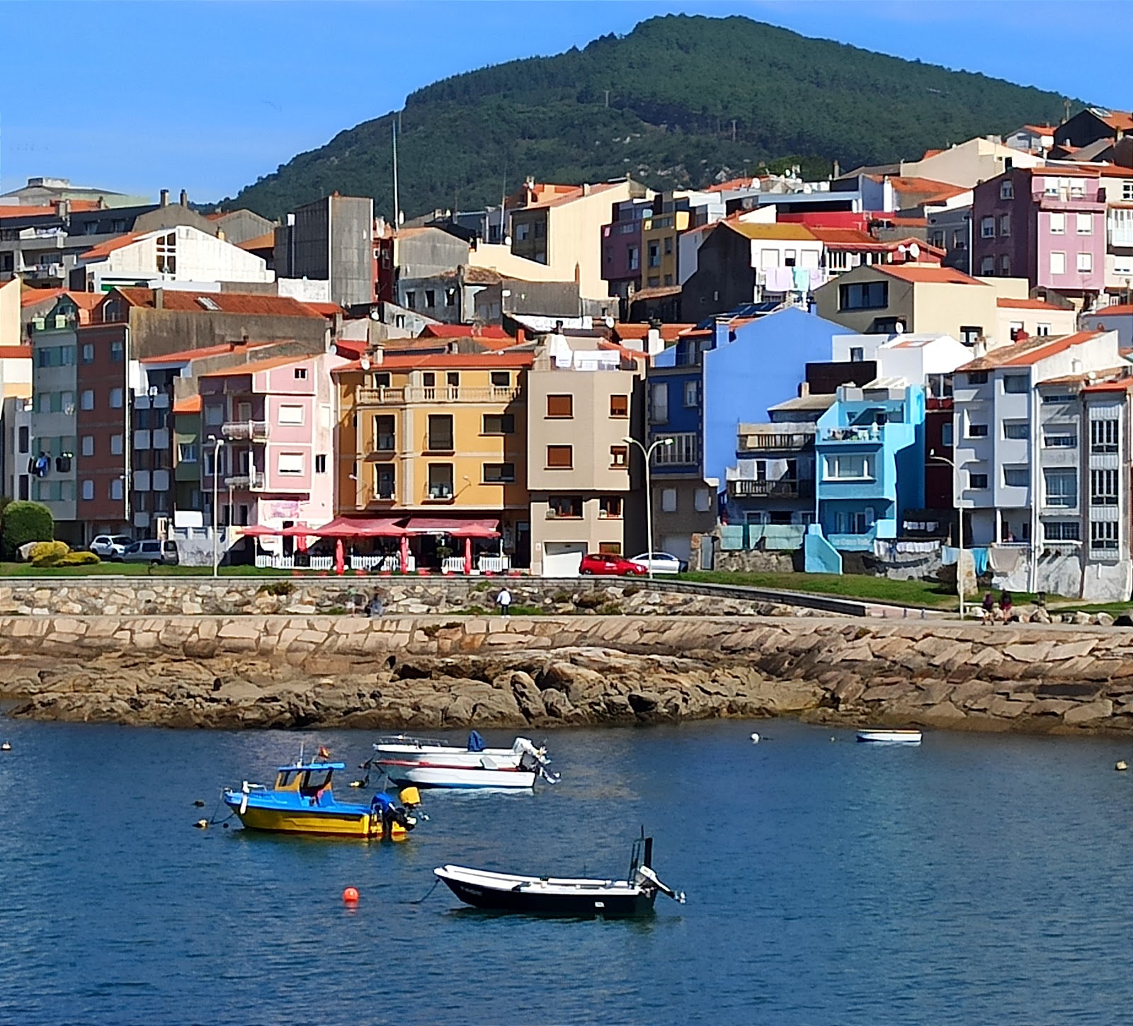 A Guarda locality view on the Camino Portuguese route