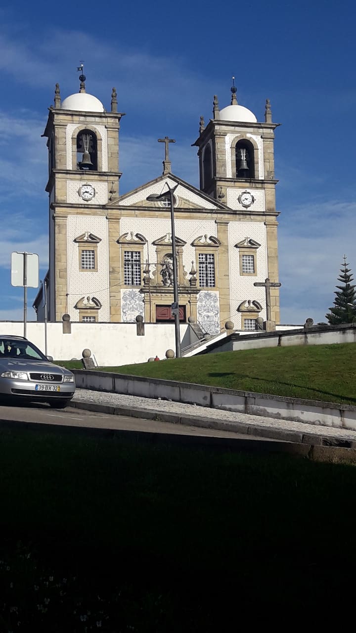 Oliveira de Azemeis locality view on the Camino Portuguese route